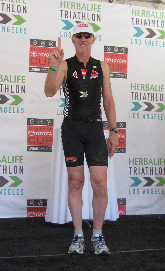 James Reilly, 1st Place, Olympic division, 55~59 age-group